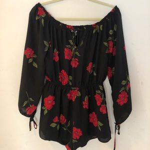 TOBI floral romper